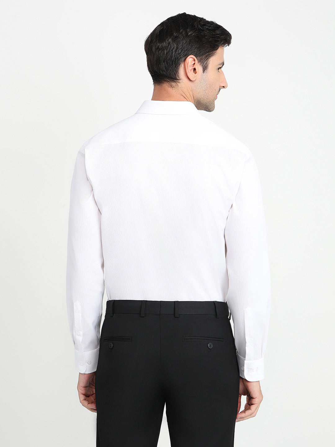 Park Avenue Men Yellow Checks Regular Fit Cotton Full Sleeve Ainsley Collar Formal Shirt