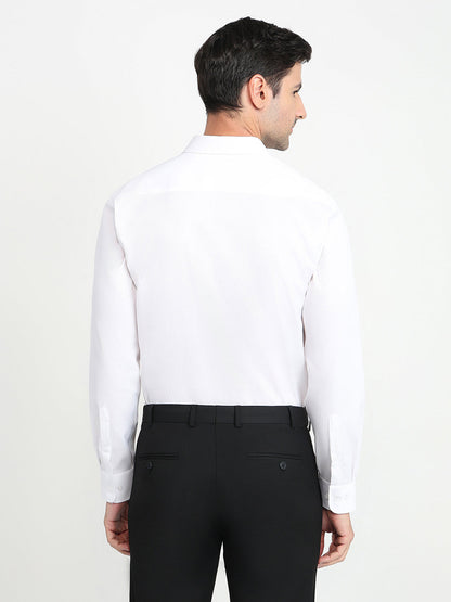 Park Avenue Men Yellow Checks Regular Fit Cotton Full Sleeve Ainsley Collar Formal Shirt