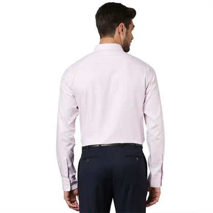 Men Red Slim Fit Checks Cotton Shirts