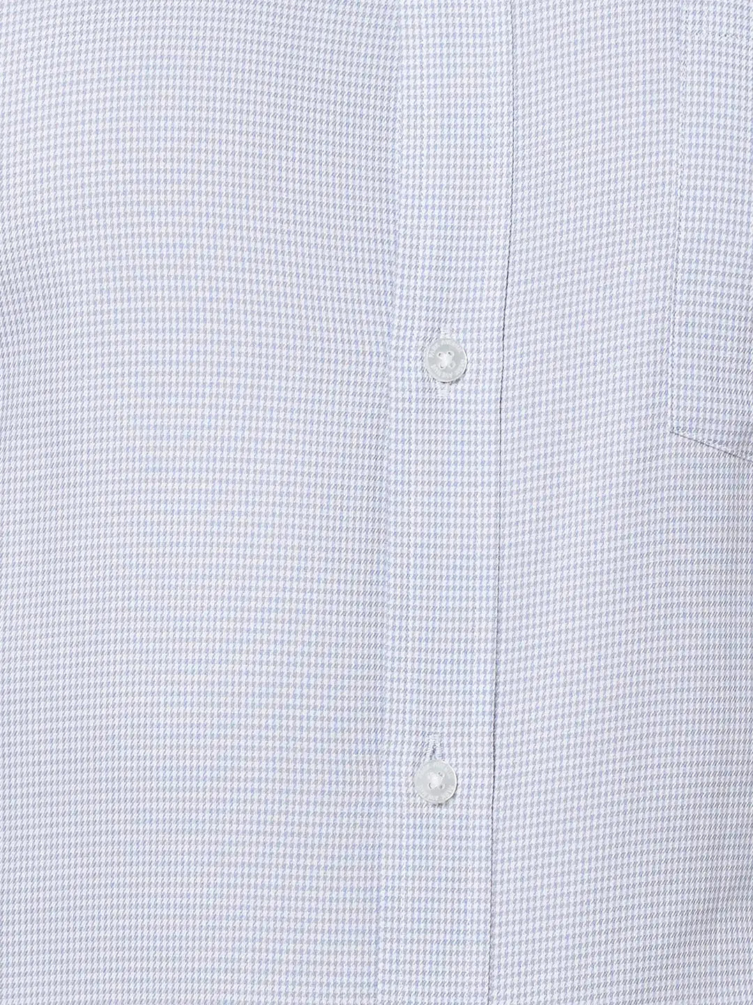 Park Avenue Men Grey Structure Slim Fit Cotton Shirt