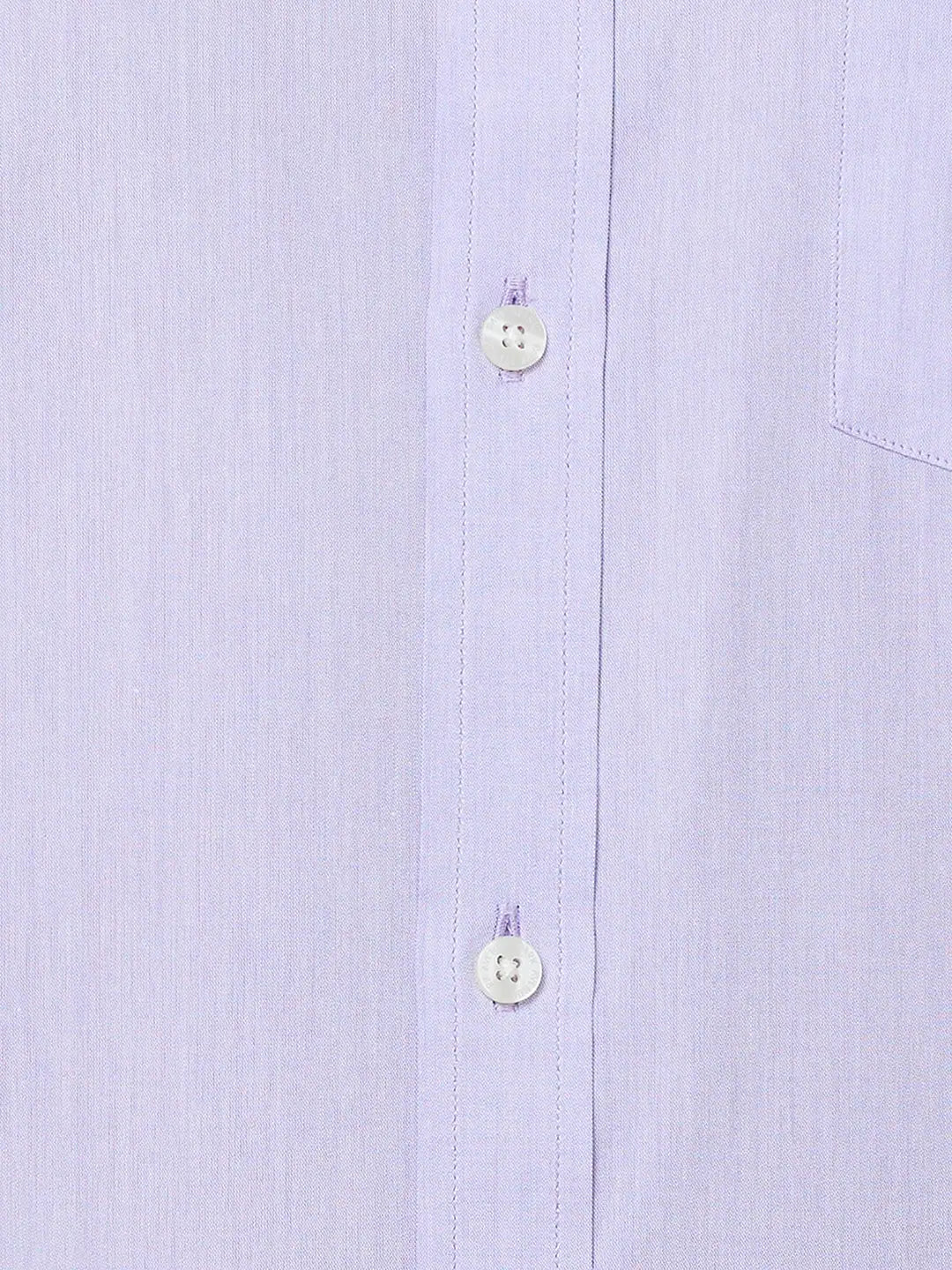 Park Avenue Men Purple Solid Slim Fit Cotton Formal Shirt