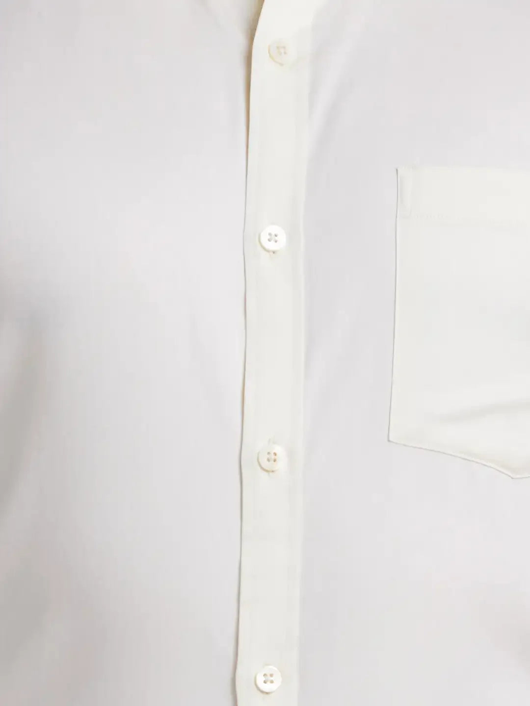 Men Yellow Slim Fit Solid  Cotton   Shirts