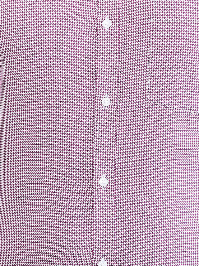 Park Avenue Purple Structure Slim Fit Cotton Formal Shirt