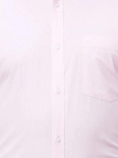 Park Avenue Men Red Solid Slim Fit Cotton Shirts