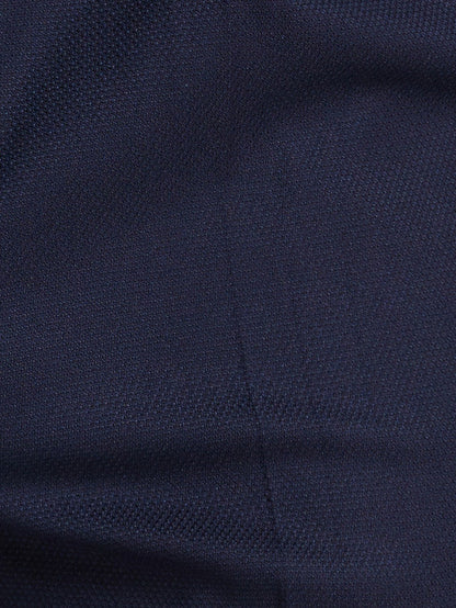 Park Avenue Men Blue Self Design Regular Fit Trouser