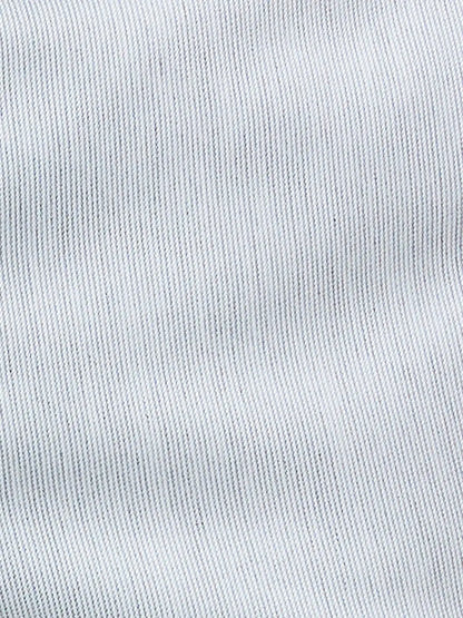 Park Avenue Men Grey Stripe Smart Fit Polyester Blend Trouser