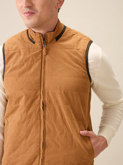 Raymond Men Green Contemporary Fit Polyester Jacket