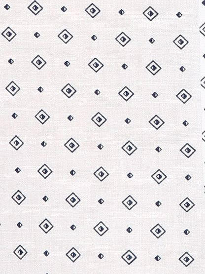 Raymond Men Blue Printed Slim Fit Cotton Shirt