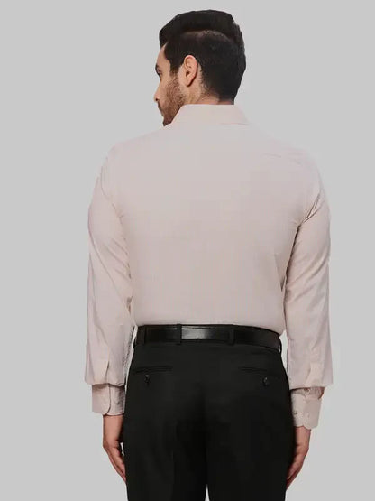 Men Orange Slim Fit Checks Cotton Shirts