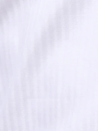 Raymond Men White Slim Fit Structure Cotton Formal Shirt