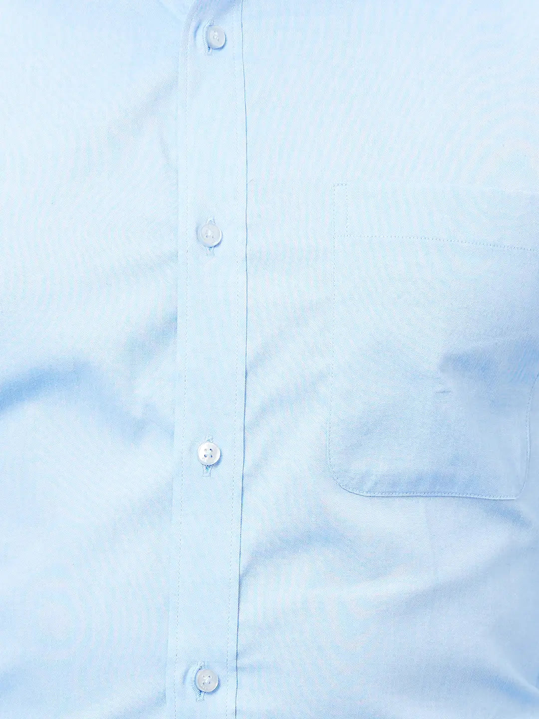 Raymond Men Blue Structure Slim Fit Cotton Shirt