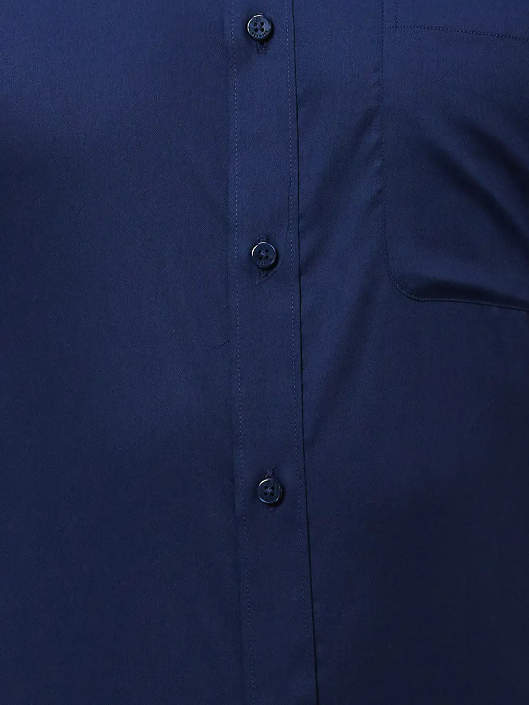 Raymond Men Blue Structure Slim Fit Cotton Shirt