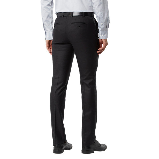 Raymond Black Slim Fit Polyester Blend Trouser