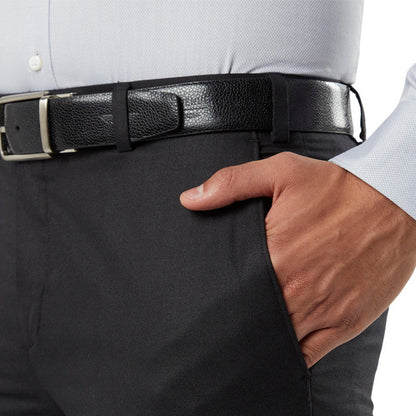 Raymond Black Slim Fit Polyester Blend Trouser