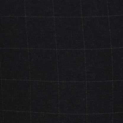 Raymond Men Blue Slim Fit Checks Trouser