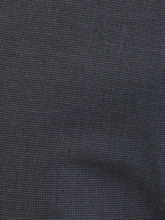 Raymond Grey Structure Slim Fit Polyester Blend Trouser