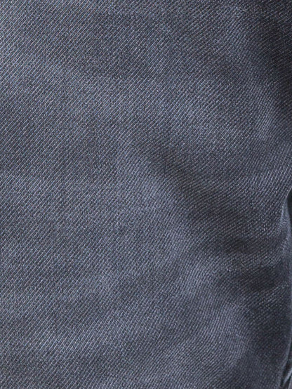 Parx Grey Slim Tapered Fit Cotton Blend Jeans