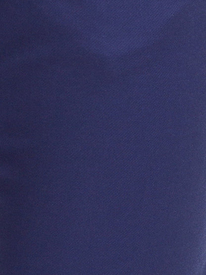 Parx Blue Dobby Slim Tapered Fit Cotton Blend Jeans