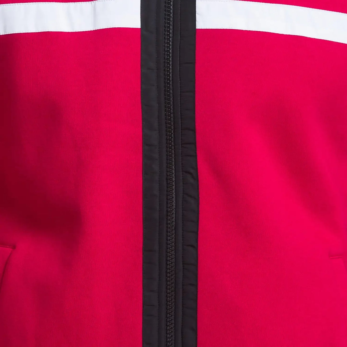 Men Red Regular Fit Cut & Sew Cotton Polyester Blend Sweatshirts