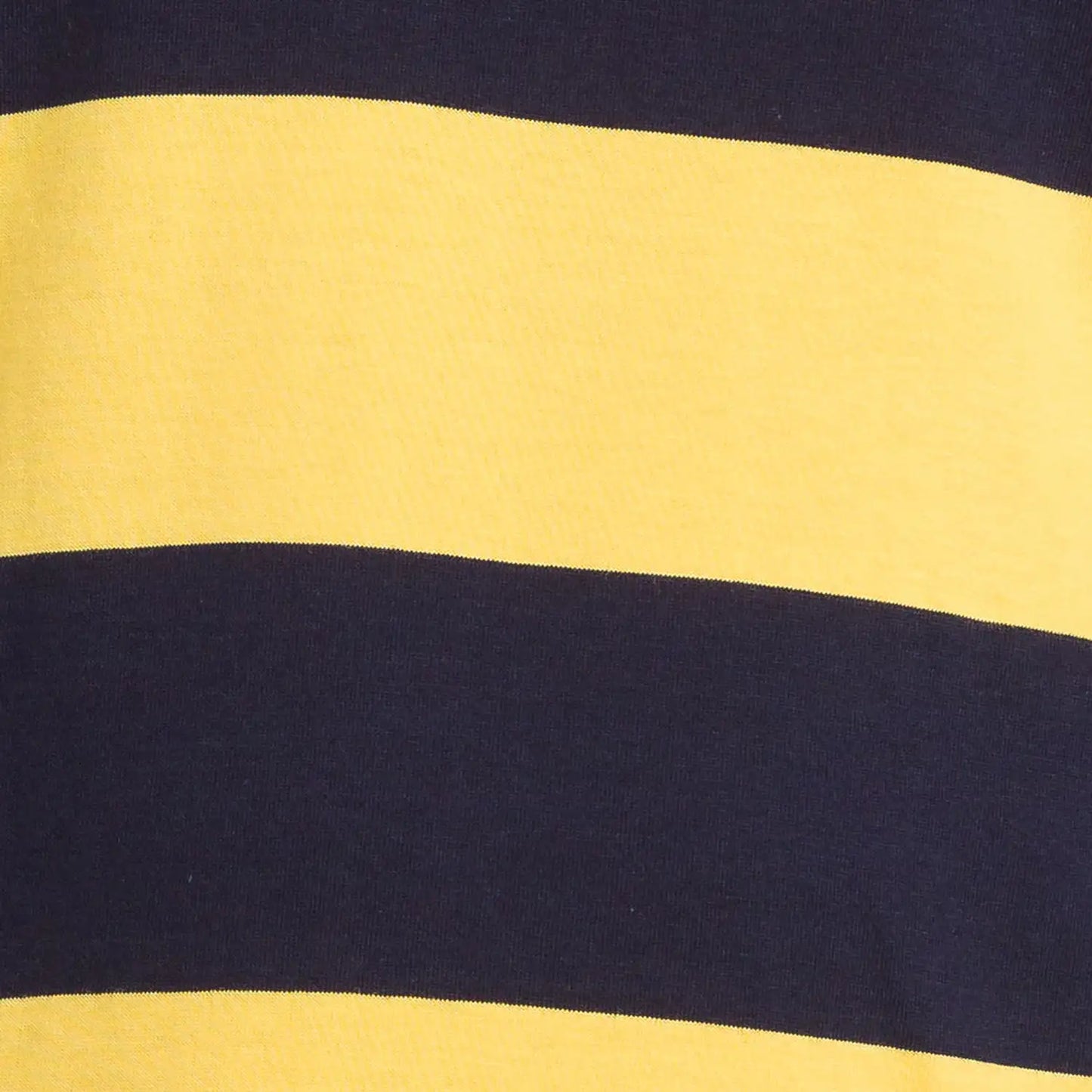 Men Yellow Regular Fit Yarn Dyed Cotton Round Neck Collar Polo T-Shirt