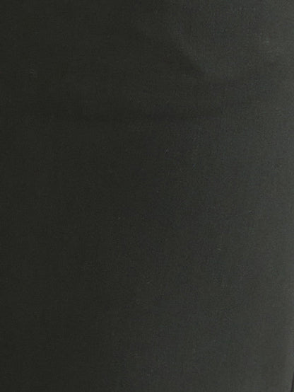 Parx Green Solid Low Rise Tapered Fit Cotton Blend Trouser