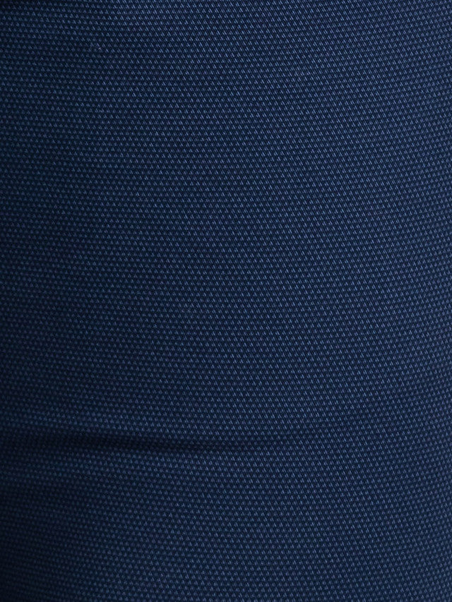 Parx Men Blue Printed Super Slim Fit Trouser
