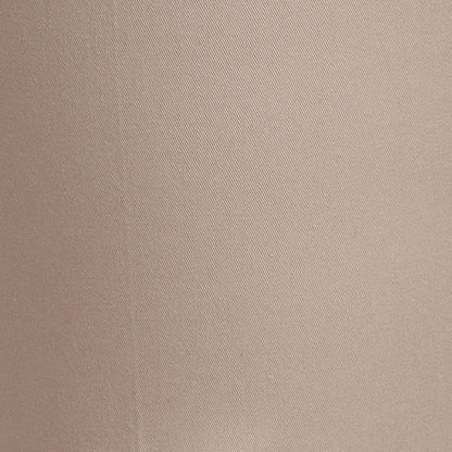 Men Khaki Carrot Fit Solid Cotton Blend Trouser