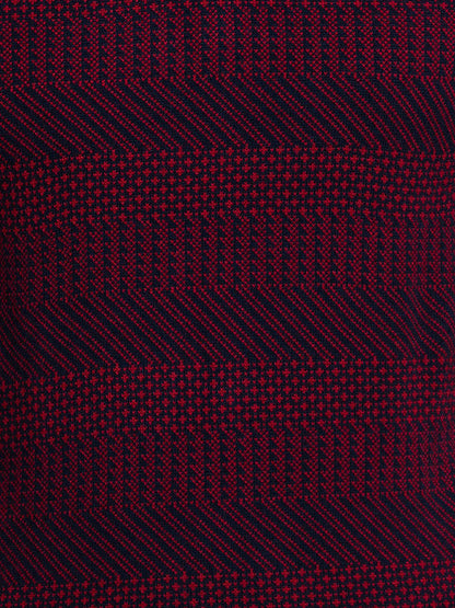 Parx Men Red Solid Acrylic Sweater