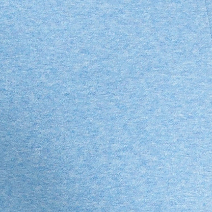 Men Blue Regular Fit Solid Cotton Polyester Blend Sweatshirts